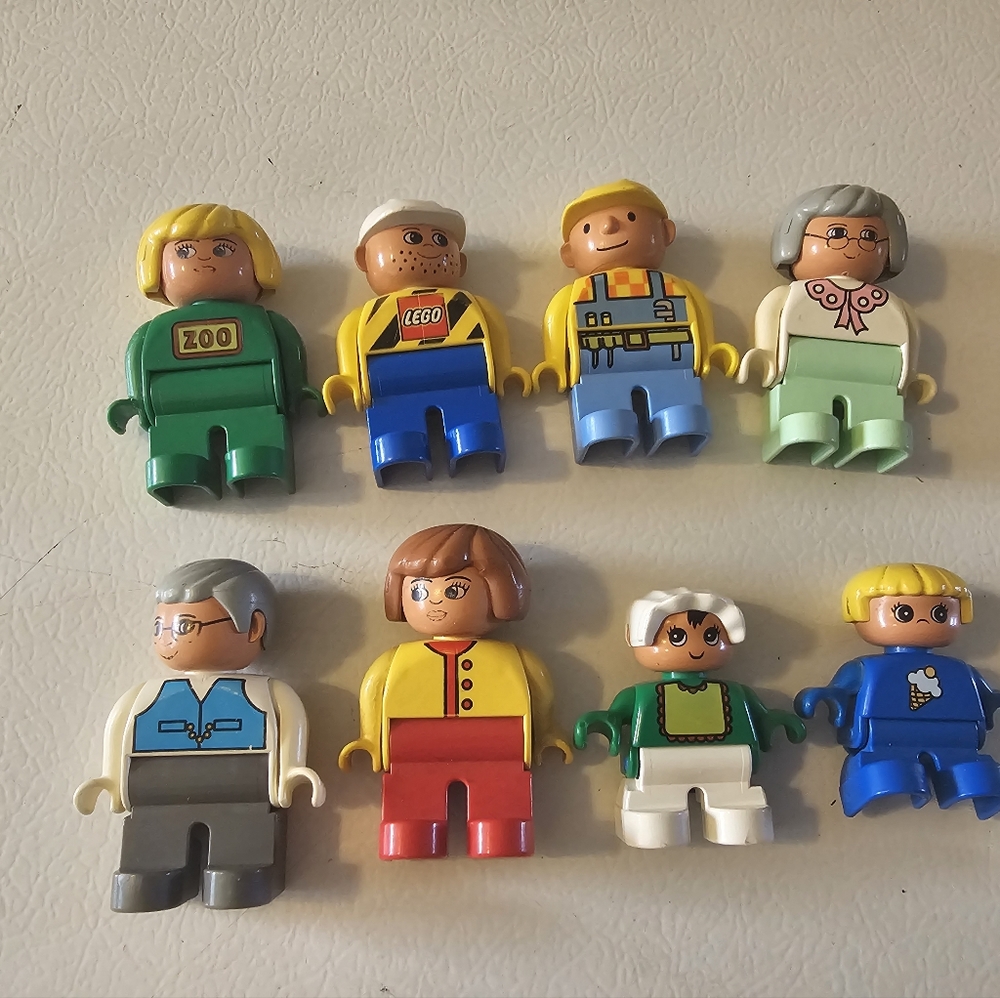Lego Duplo Figures Set of 8 Bob The Builder